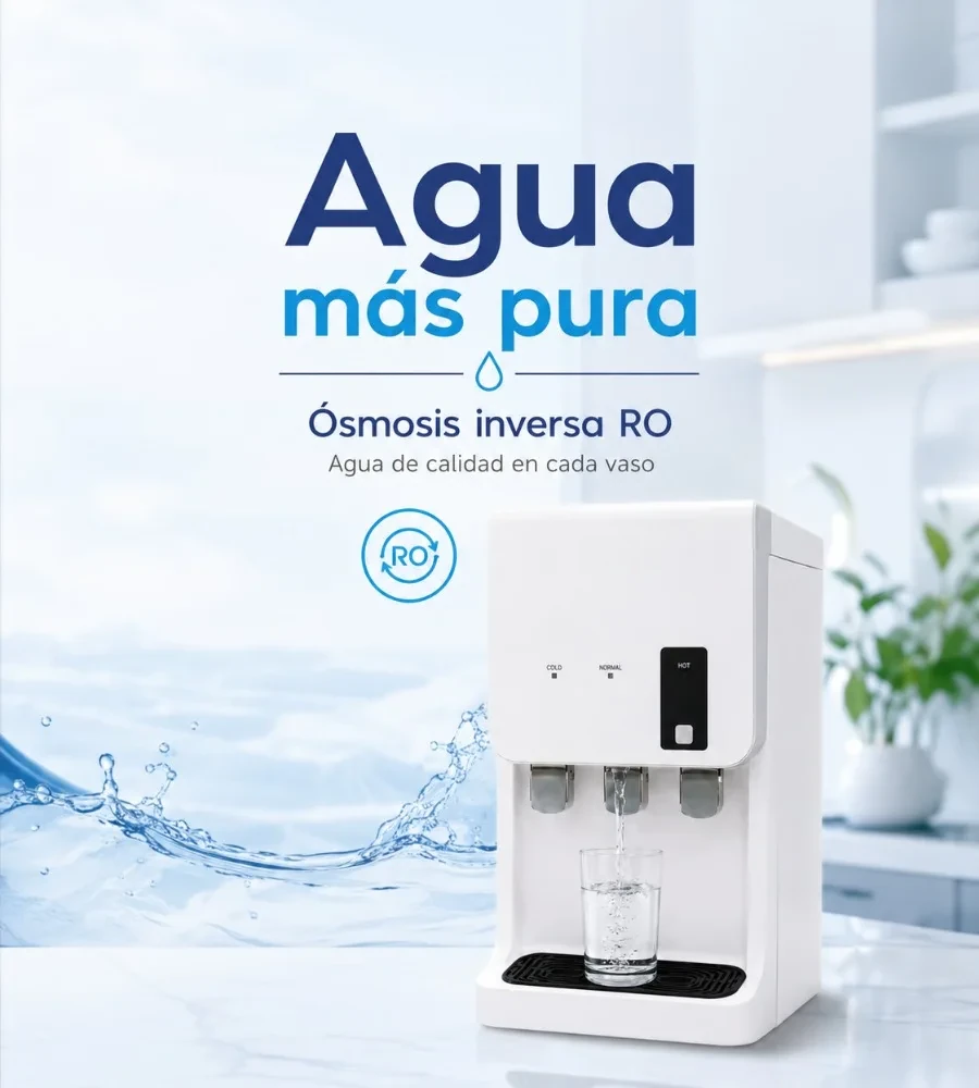 Fuente de encimera con ósmosis inversa