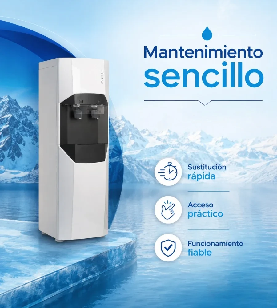 Fuente de suelo profesional: mantenimiento sencillo